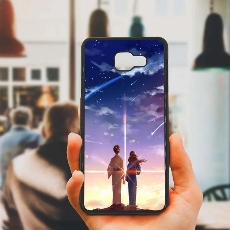 Fashion Your Name Anime Cell Phone Case Hard PC Plastic Cover for Samsung Galaxy S8 S9 Plus S3 S4 S5 Mini S7 S6 Edge Shell | Мобильные