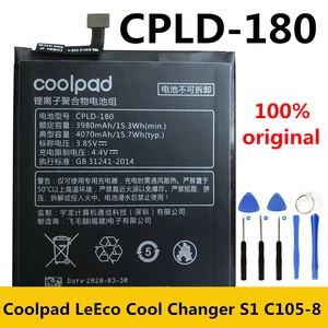 Новый оригинальный аккумулятор высокого качества CPLD-180 для Coolpad LeEco Cool Changer S1 C105-8 C105-6 мобильный телефон
