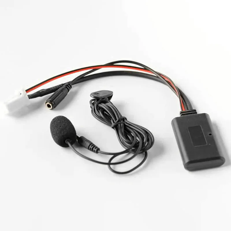 Новый Автомобильный Bluetooth 5 0 Aux вход аудио кабель микрофон гарнитура адаптер 8Pin
