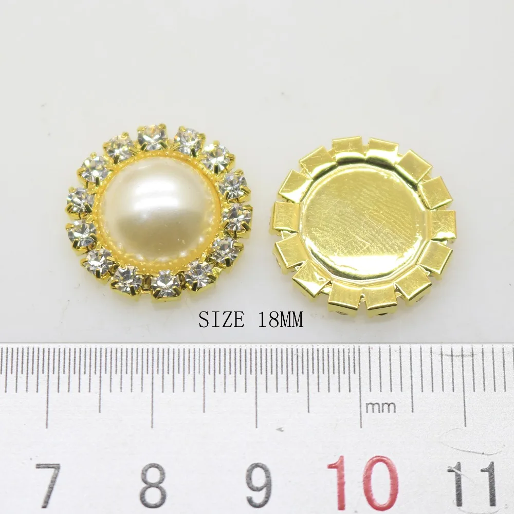 10 шт./лот золото разные размеры слоновая кость жемчуг Diy аксессуары не царапается