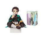 Фигурка убийцы демонов Kamado Tanjirou, рисовый шар зенитсу, сидящий. Экшн-фигурка аниме Kimetsu no Yaiba модель игрушки кукла