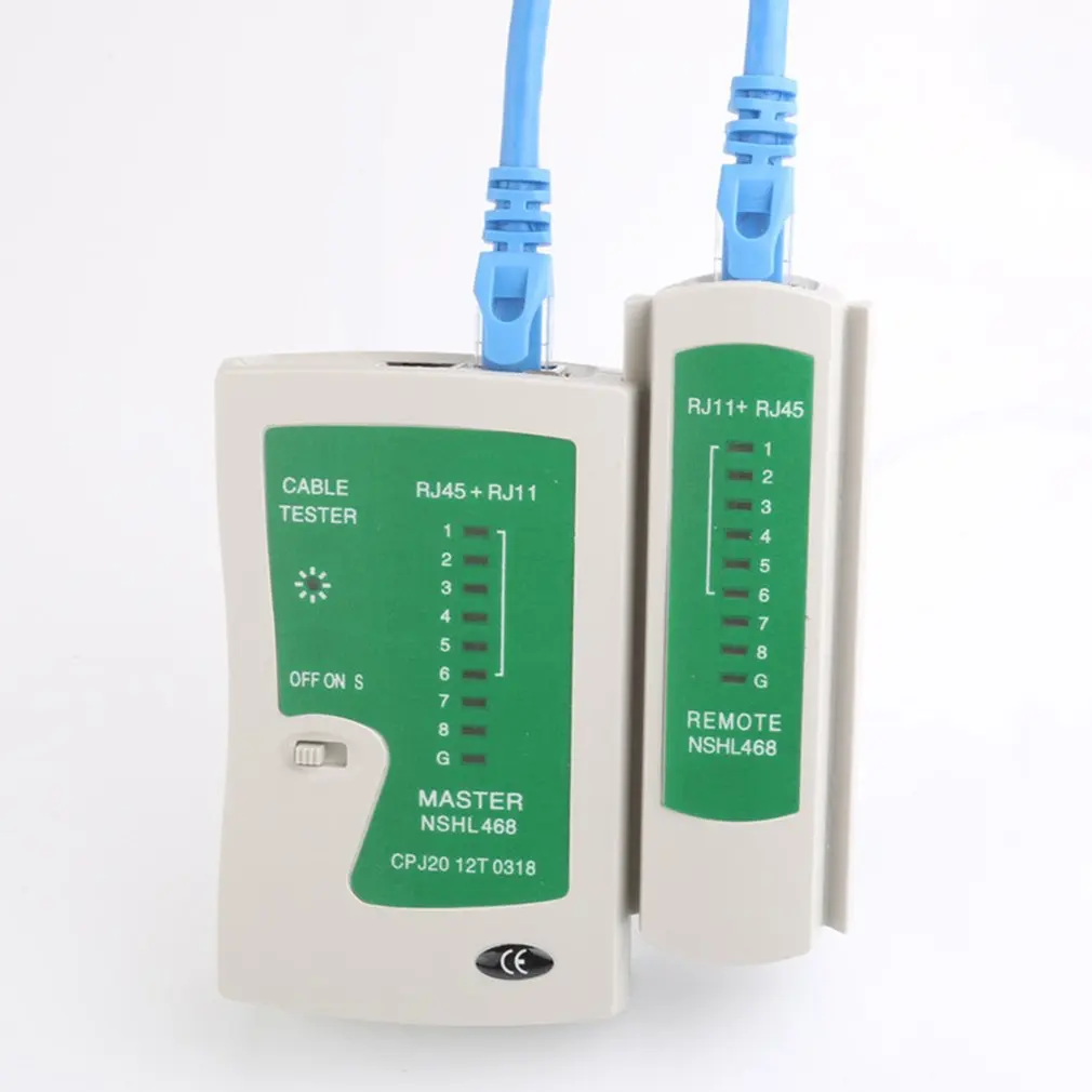 

Multi-function Network Tester Rj45 Rj11 Network Cable Telephone Line Line Tool Dual-use Network Tester