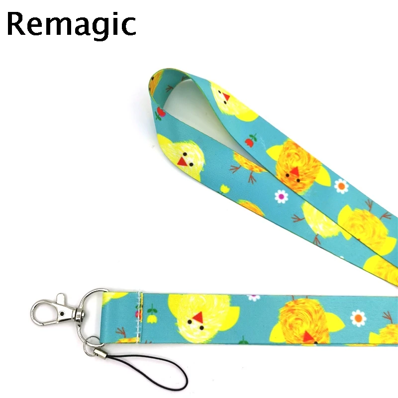 20 шт. шнурок для ключей с желтым куриным утком забавный держатель телефона
