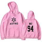 Толстовки с капюшоном и принтом звезд группы Kpop ASTRO, толстовка в стиле Харадзюку, повседневный пуловер, толстовка, уличная одежда, куртка, Мужскаяженская одежда