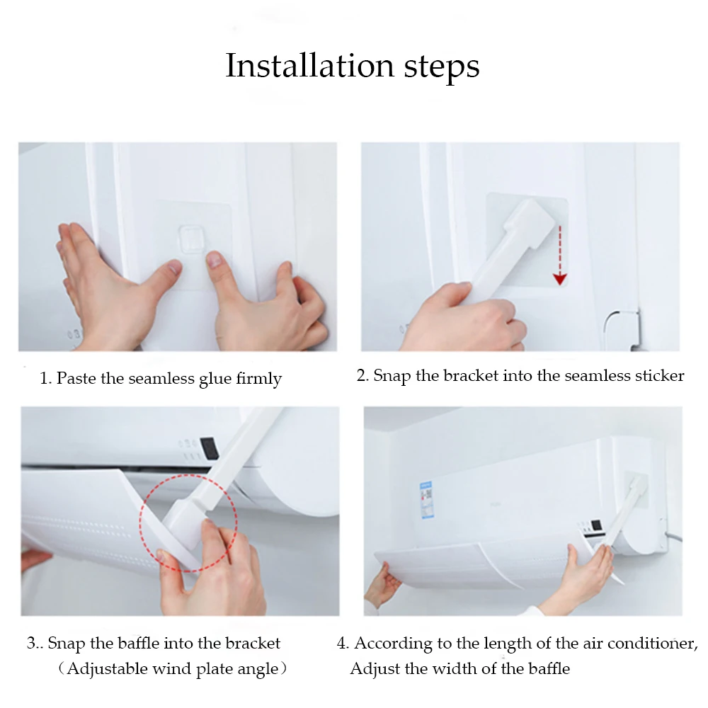 1 шт. перегородка для защиты от ветра и кондиционирования воздуха | Дом сад