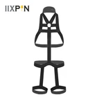 Мужские ремни для Клубное белье, мужские эластичные ремни с лямкой через шею, полная нагрудный ремень для тела, с подвязками для ног, ремни для косплея