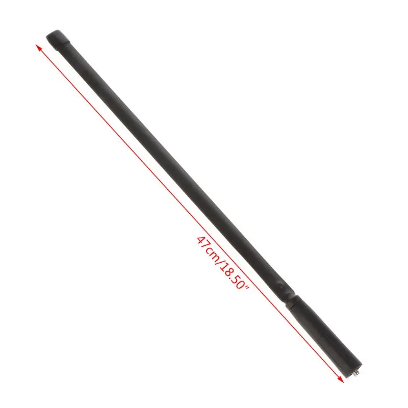 

41QA SMA-Female Connector Dual Band 144/430Mhz 47cm Foldable CS Antenna For Walkie Talkie UV-5R UV-82 Ham Radio
