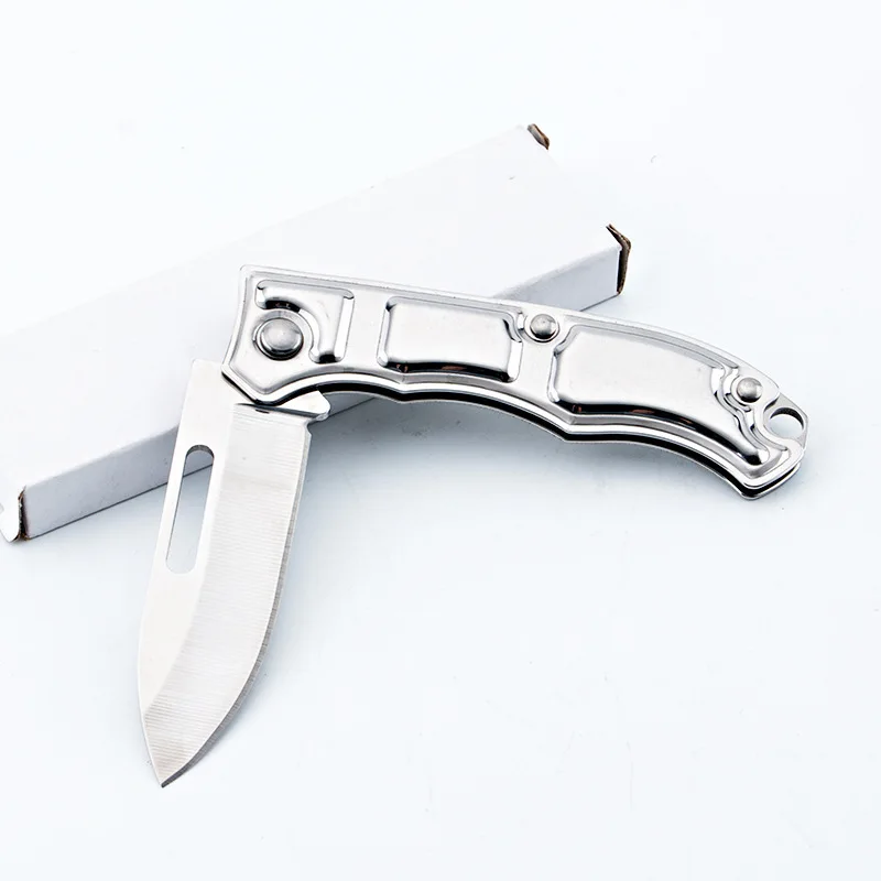 

EDC Portable Keychain Folding Knife Outdoor Stainless Steel Fruit Knife Multi-tool Pocket Knife Self-defense Survival Tool
