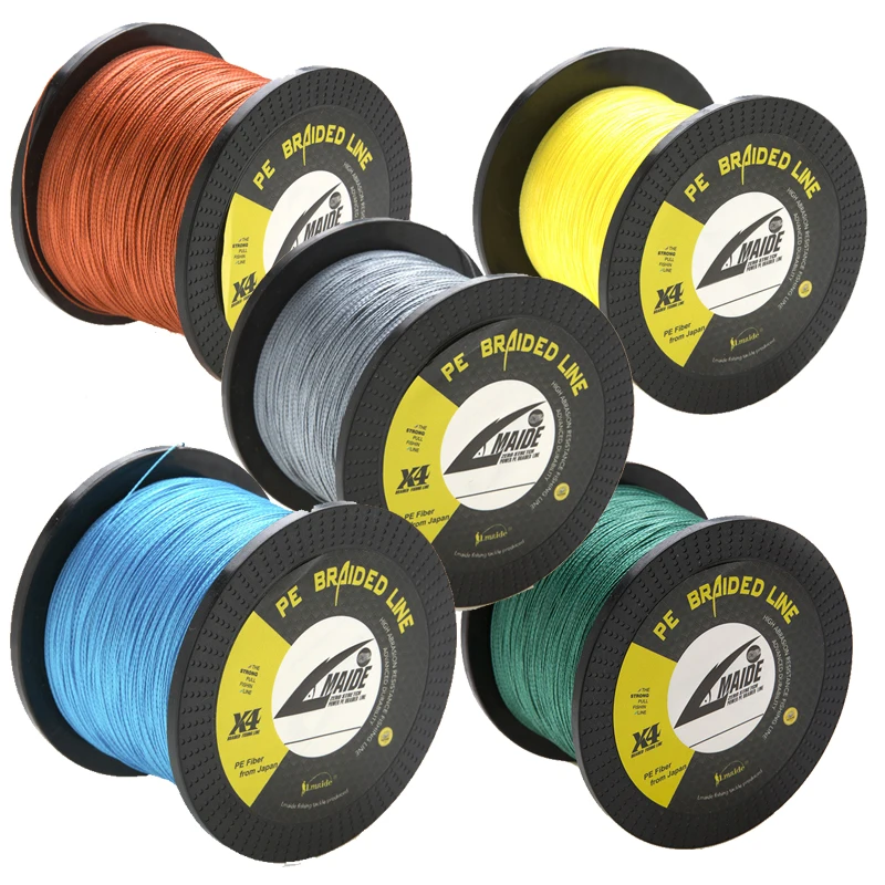 Леска рыболовная плетеная 4 стойки 500 м|Рыболовные лески| |