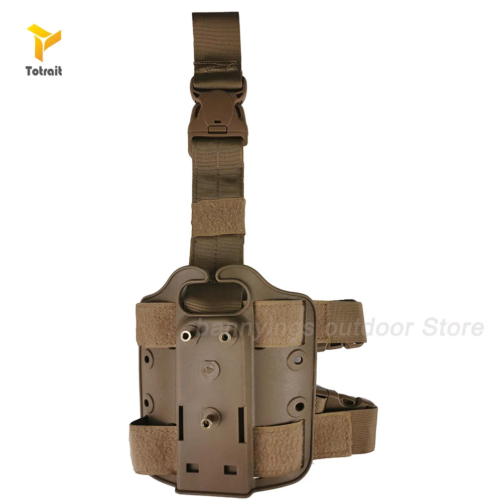 Кобура для ног платформа тактическое охотничье снаряжение бедра спуск кобура