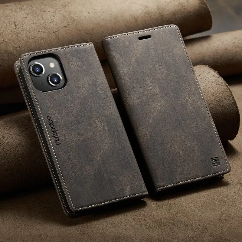 Магнитный флип-чехол для iPhone 13 Pro Max 12 11 Etui RFID кошелек Карманный карт iPhone12 Mini iphone11