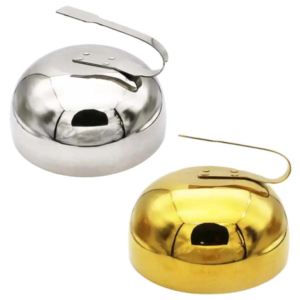 

Stainless Steel Steak Cover Teppanyaki Dome Dish Lid Home Round Oil Proof Meal Food Cover Kitchen Cooking