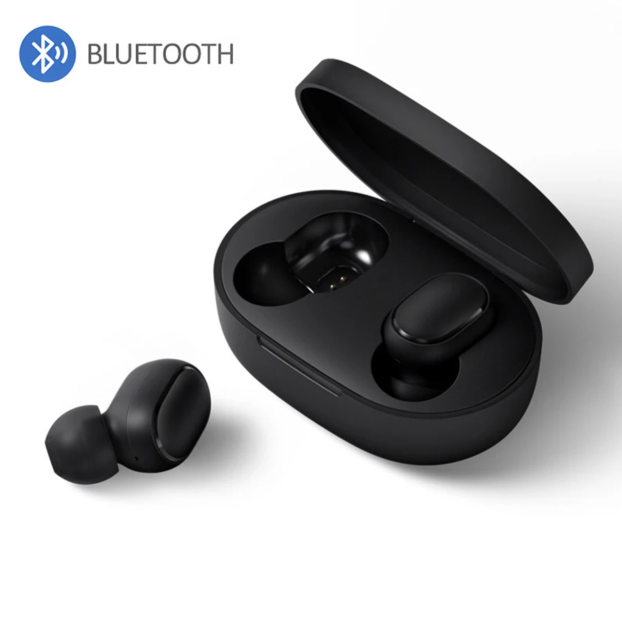 A6S Bluetooth гарнитуры VS Redmi Airdots беспроводные наушники 5 0 TWS с шумоподавлением