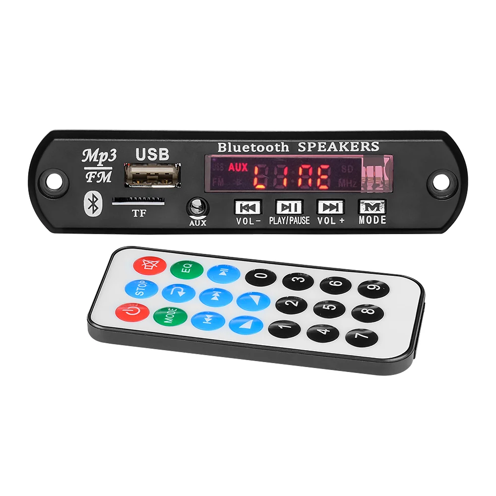 Плата Bluetooth усилителя AIYIMA 15Wx2 MP3 декодер плата 5 0 приемник WAV APE FLAC аудио USB TF FM