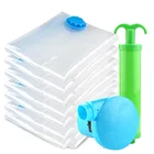 Вакуумная сумка для хранения одежды, складной пылезащитный и влагостойкий компрессионный мешок для хранения одежды