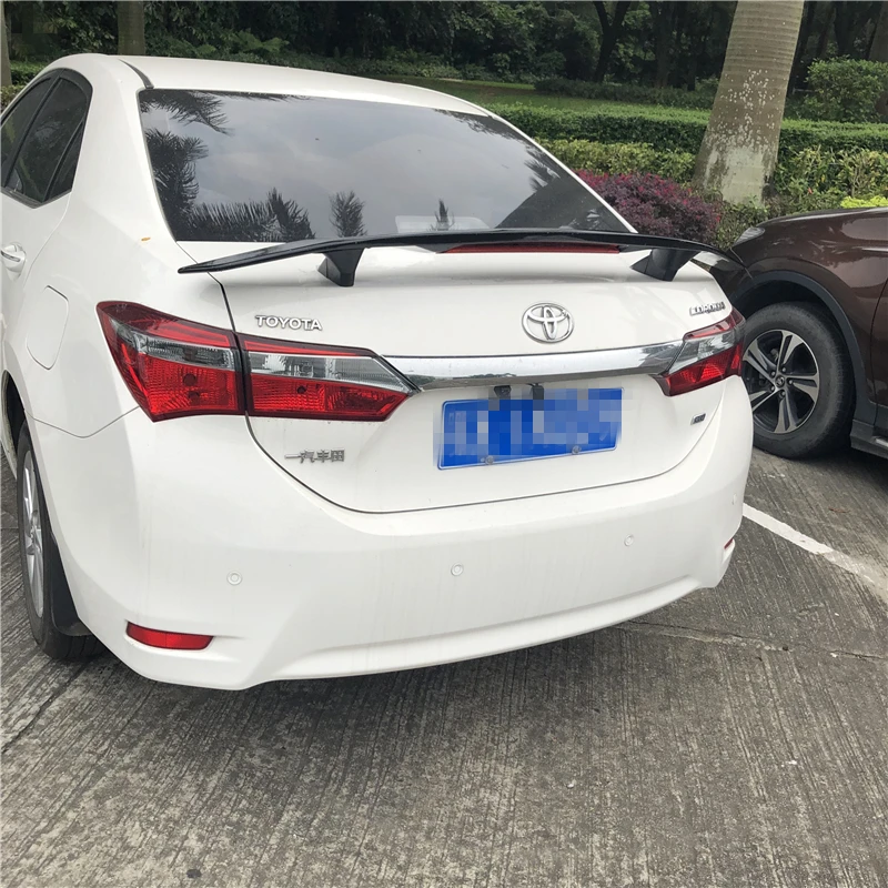 Спойлер для Corolla 2014 2018 Toyota TF высококачественный спойлер из абс материала