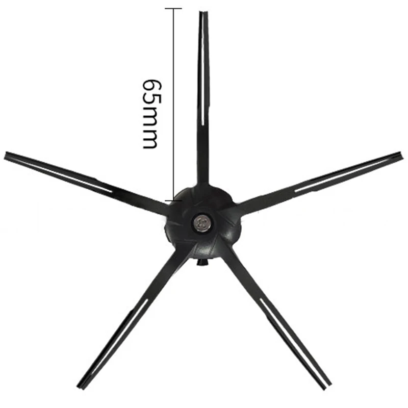 6 шт запасных комплектов щетка для чистки черная боковая Roborock S6 T6 S5 MAX S61 S65 S55 |