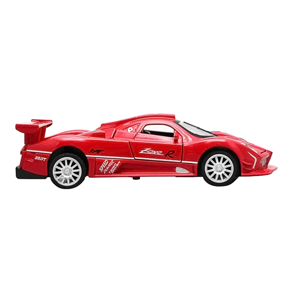 

1:32 Racing Car Model Alloy Mini Car Vehicle for Kids Children Gift (Red)