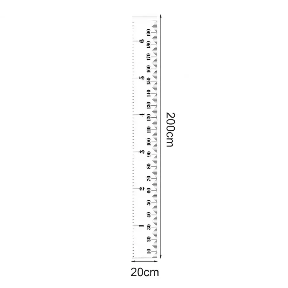 

Height Ruler Hanging Waterproof Fabric Kids Height Chart for Nursery