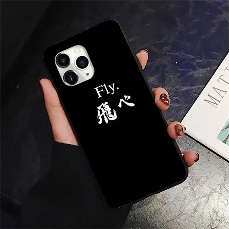 

haikyuu poster Love volleyball Phone Case for iPhone 11 12 pro XS MAX 8 7 6 6S Plus X 2020 XR Mini