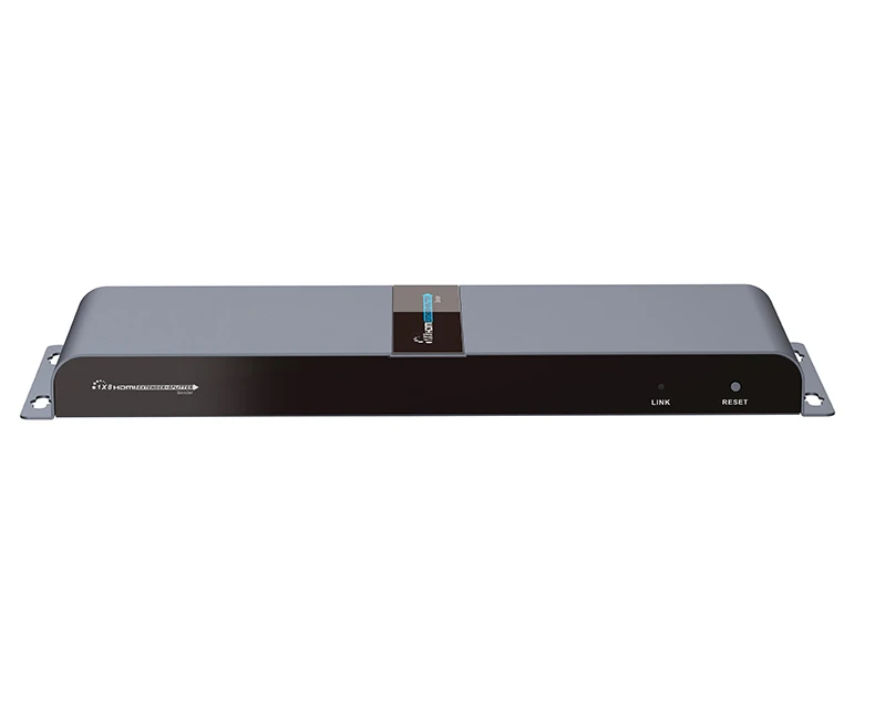 LKV718pro HDMI 1X8 расширитель сплиттер 8-way HDMI 1X8 сплиттер удлинитель cat5e/6 кабель до 40 м(8 приемников в комплекте