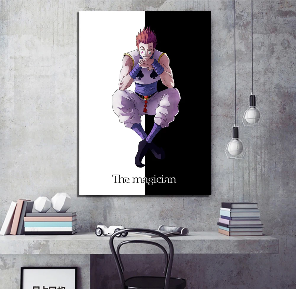 Плакаты из аниме Hunter X Hisoka холст настенные плакаты настенное искусство украшение