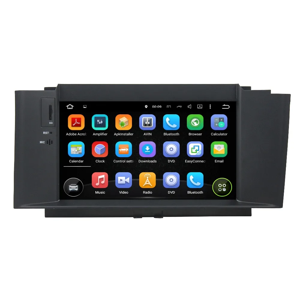 7&quot Separate 8 Core Android 9.0 For CITROEN C4 2012-2014 Car Radio 2+16GB 4+32GB 4+64GB Multimedia Audio Stereo 1024*600 DSP |
