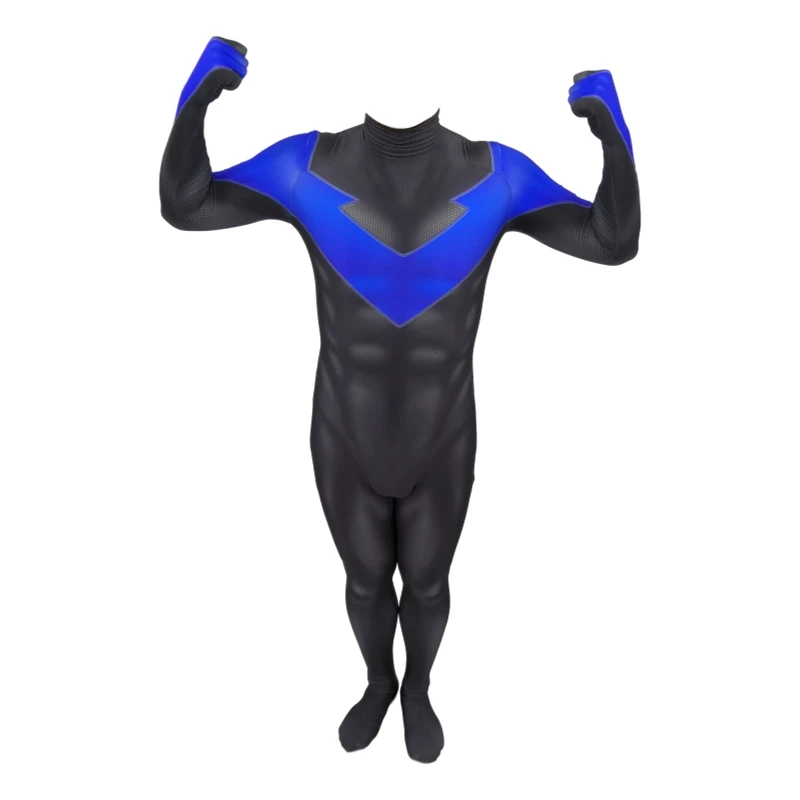 Детские Для мужчин костюм Nightwing костюмы для Хэллоуина вечерние Мужской боди |