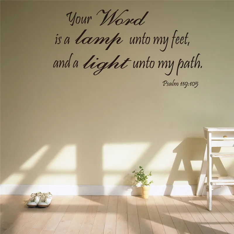 Простые обои с изображениями из Библии стикеры Для комнат настенные Стикеры