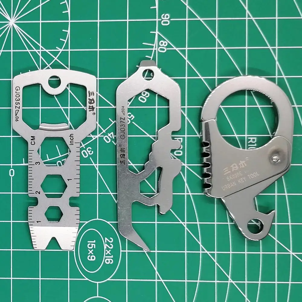 Карманные инструменты из нержавеющей стали для повседневного использования