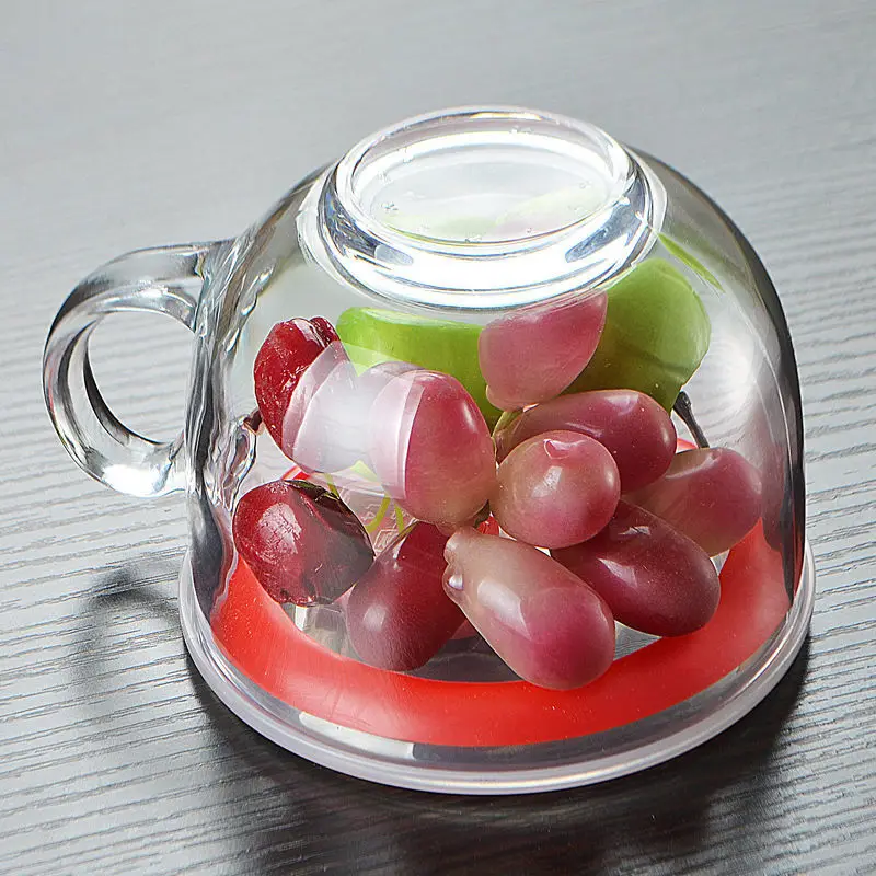 Чашка для овсяной муки чашка хлопьев кружка с большим животом стеклянная