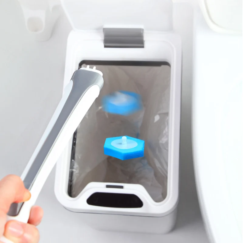 

GUNOT Disposable Toilet Brush Household Cleaning Tool Without Dead Angle Cleaning Set Portable Toilet Brush Bathroom Accessories