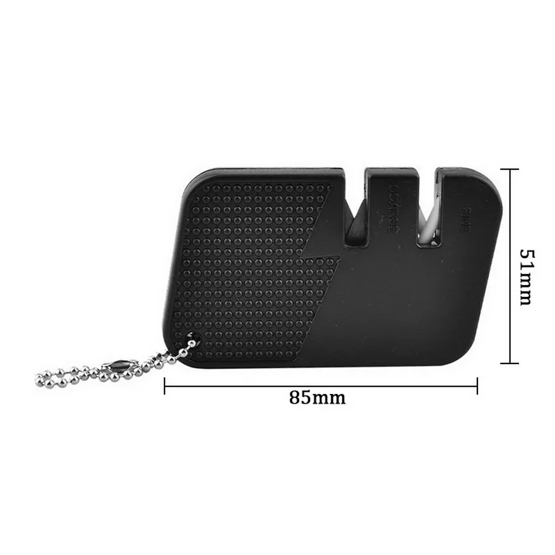 Мини-точилка для ножа портативный точильный камень многофункциональный