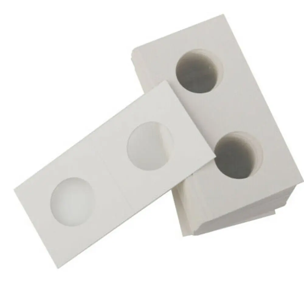 100 шт. картонные держатели для монет|Фотоальбомы| |