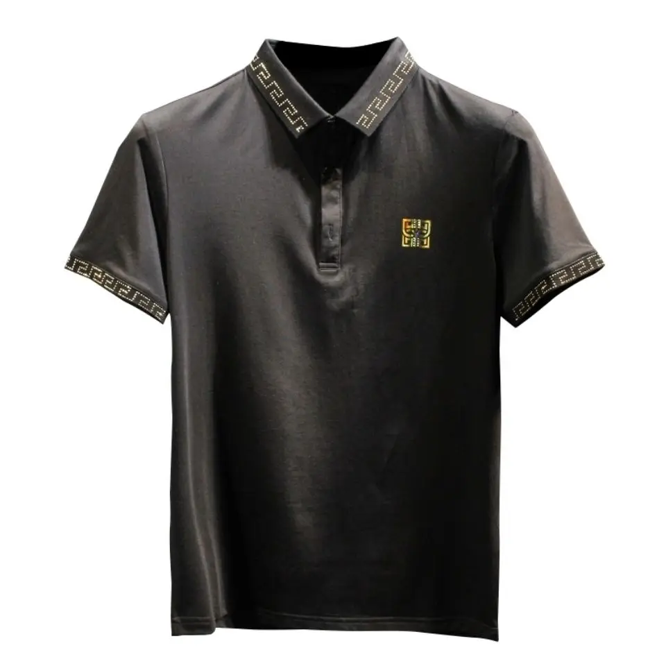 

2021 summer trend short sleeve t-shirt men's T-shirt polo men's shirt
