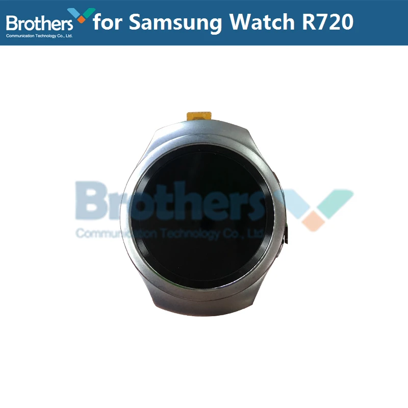 Оригинальное для Samsung часы шестерни S2 R720 SM ЖК экран дисплей с рамкой Samusng