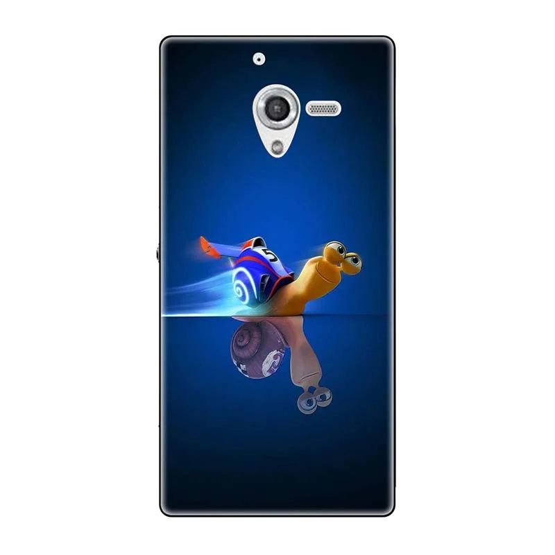 A096 Телефонные чехлы для sony Xperia ZL непосредственный сбыт из L35H C6502 C6503 C6506 5," чехол с принтом(розы); волк милый чехол-крышка с узорами чехол для телефона чехол Fundas Para - Цвет: A096