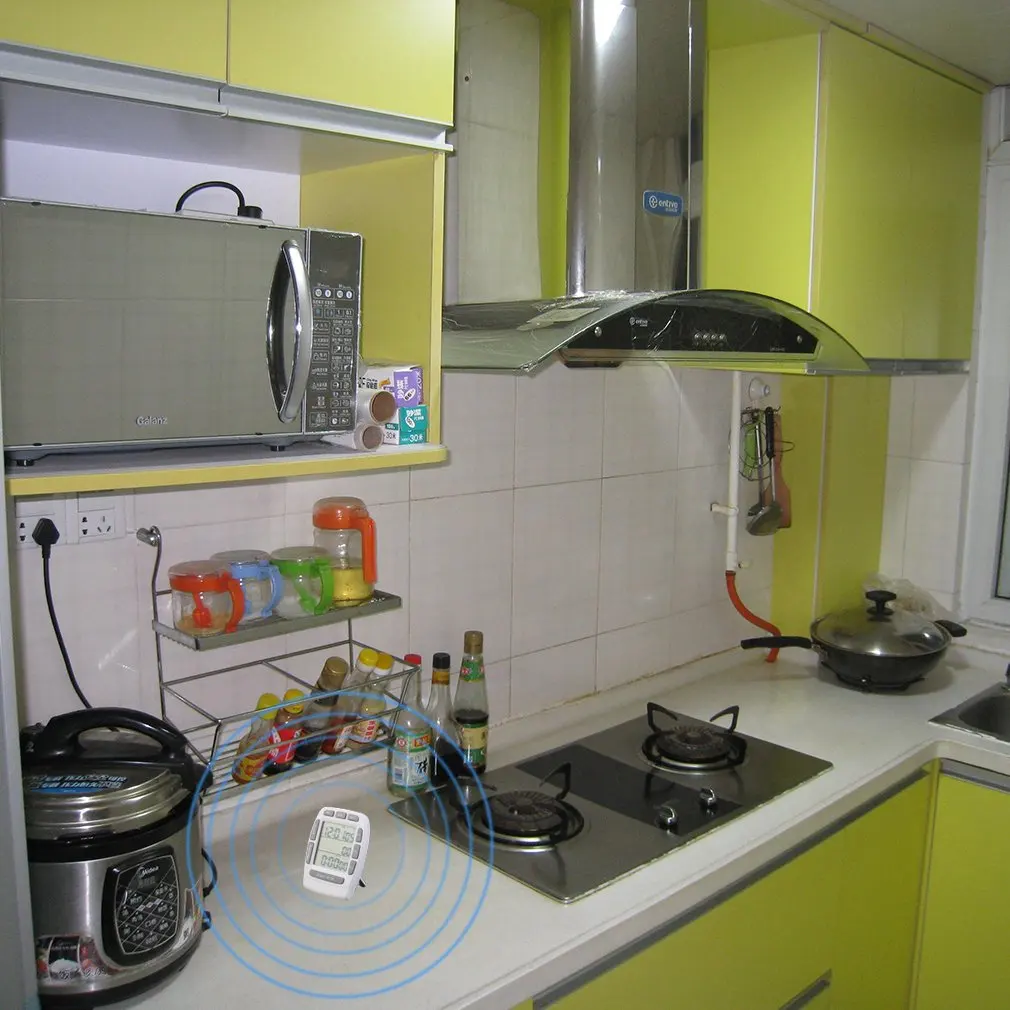 1 шт. тройной часы кухонный таймер Пособия по кулинарии 3 Аварийная сигнализация