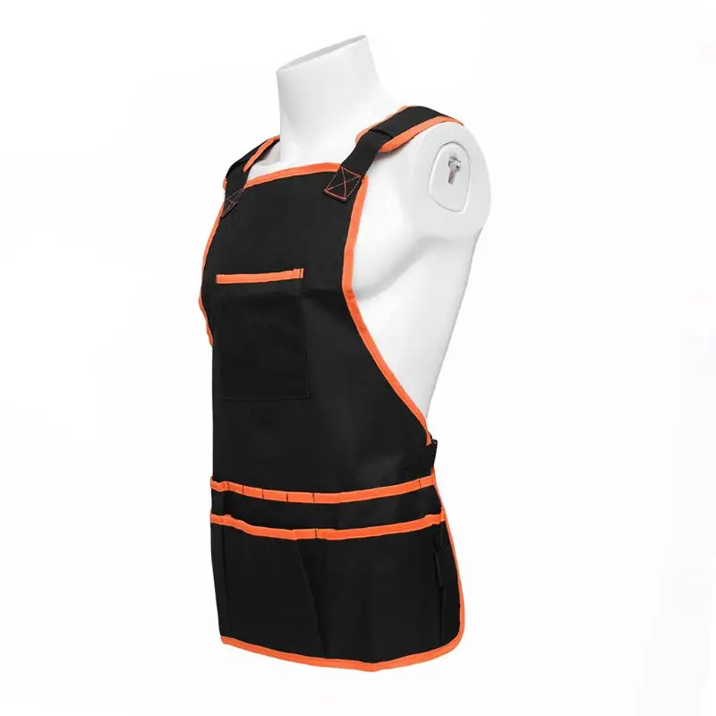 

Outdoor Double Layer Oxford Cloth Tool Apron Adjustable Multi-function Aprons