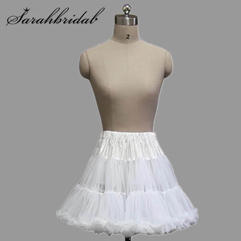 Милая Дамская Девочка Короткая мини юбка тюль для нижней юбки кринолиновый