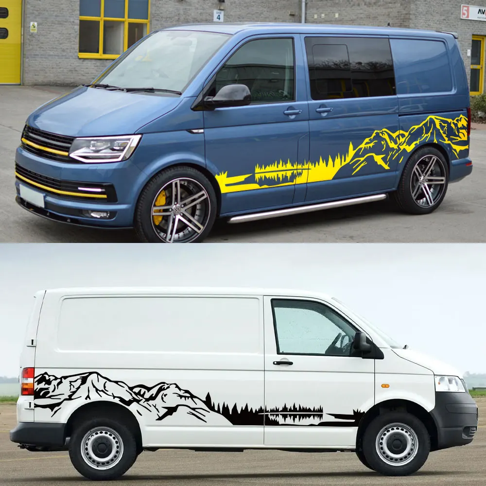 Автомобильные наклейки для Volkswagen VW Caravelle Multivan California Transporter T3 T4 T5 T6 аксессуары