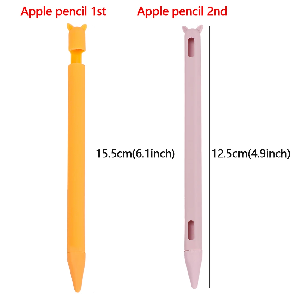 Силиконовый чехол для планшета Apple Pencil 1 2 с изображением мультяшного кота