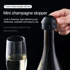 Вакуумная пробка для вина, мини-пробка для шампанского для герметичной бутылки, сохраняет свежесть, простая в использовании посуда для бара