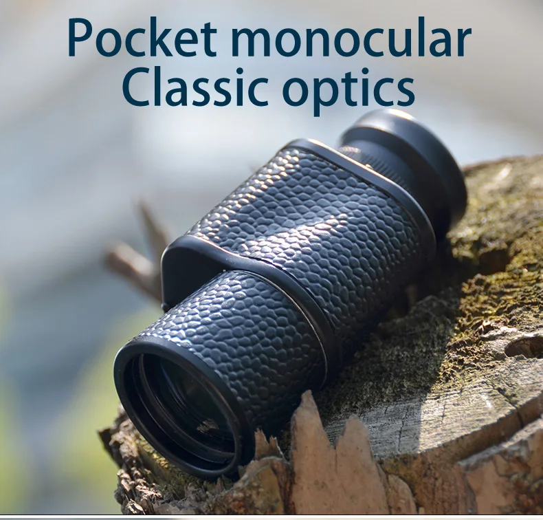 SAGA телескоп монокулярный HD 8x30 низкий уровень освещения ночного видения Spyglass Зрительная труба Охота Компактный высокой мощности русский классический