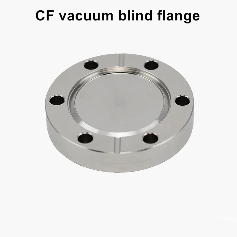

CF16/25/35/50/63/80/100/150/200/250 High Vacuum Flange Blind Flange Blank Flange CF Plug Blind End Cap Stainless Steel 304