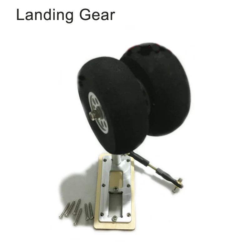 1 шт. алюминиевый сплав Выдвижная амортизация шасси с рулевым самолетом для FPV RC