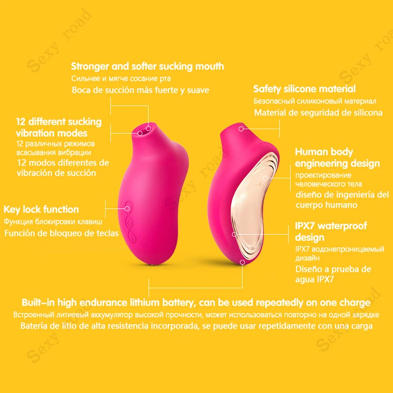 

lelo sona 2 cruise suction vibrator g spot clitoris stimulation orgasm nipple sucker High-end vibrator adult sex toys for woman
