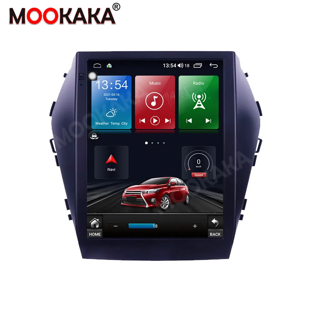 저렴한 안드로이드 무선 카플레이, 현대 산타페 IX45 자동 서라운드 뷰 카메라 자동차 멀티미디어 플레이어 스테레오 라디오 GPS 네비게이션