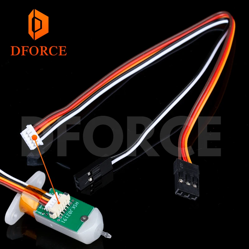 

Кабель-переходник DFORCE с 3D сенсорным датчиком, 19 см, MX1.25 на dupont 2,54