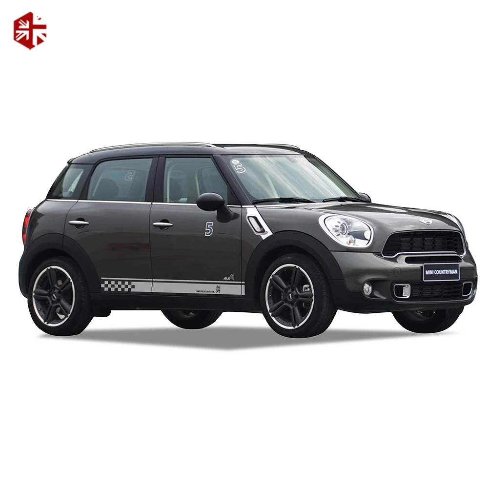 2X Юнион Джек Стайлинг Дверь автомобиля боковые полосы юбка наклейка